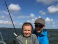 Royal Fishing Kinderhilfe auf dem Boddengewässern zum Angel mit Kindern und Betreuern