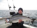Ende März Angelerfolge beim Lachsfang in der Ostsee