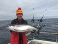 Lachsangeln Juni 2018 mit Rügens Fischerman