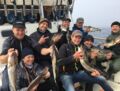 Dorschangeln an der Küste vor Rügen mit Rügens Fischerman Mai 2019